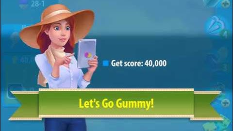 WALKTHROUGH Gummy Drop! Tokyo Level 28-1