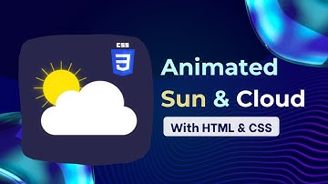 Animated Sun & Cloud with CSS | Tonsomar