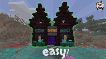 2020 1.16 | How to build nether portal House