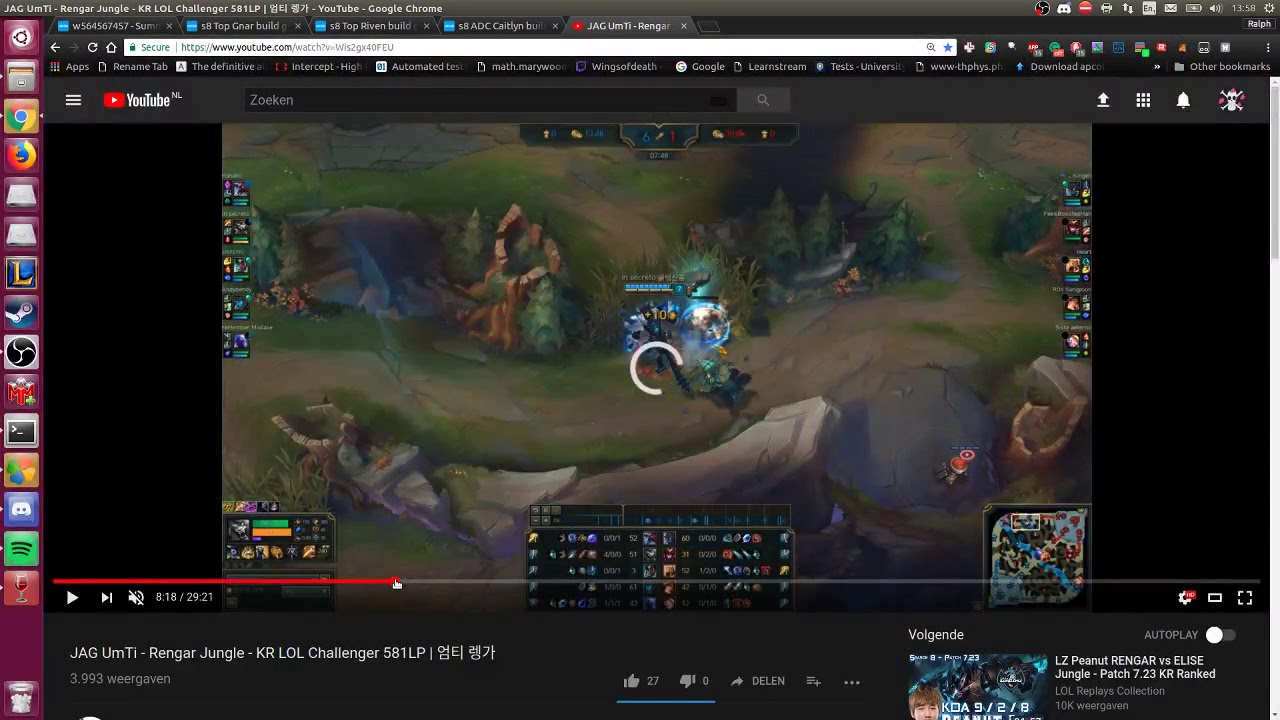 KR Challenger Rengar - JAG UmTi - Game Review