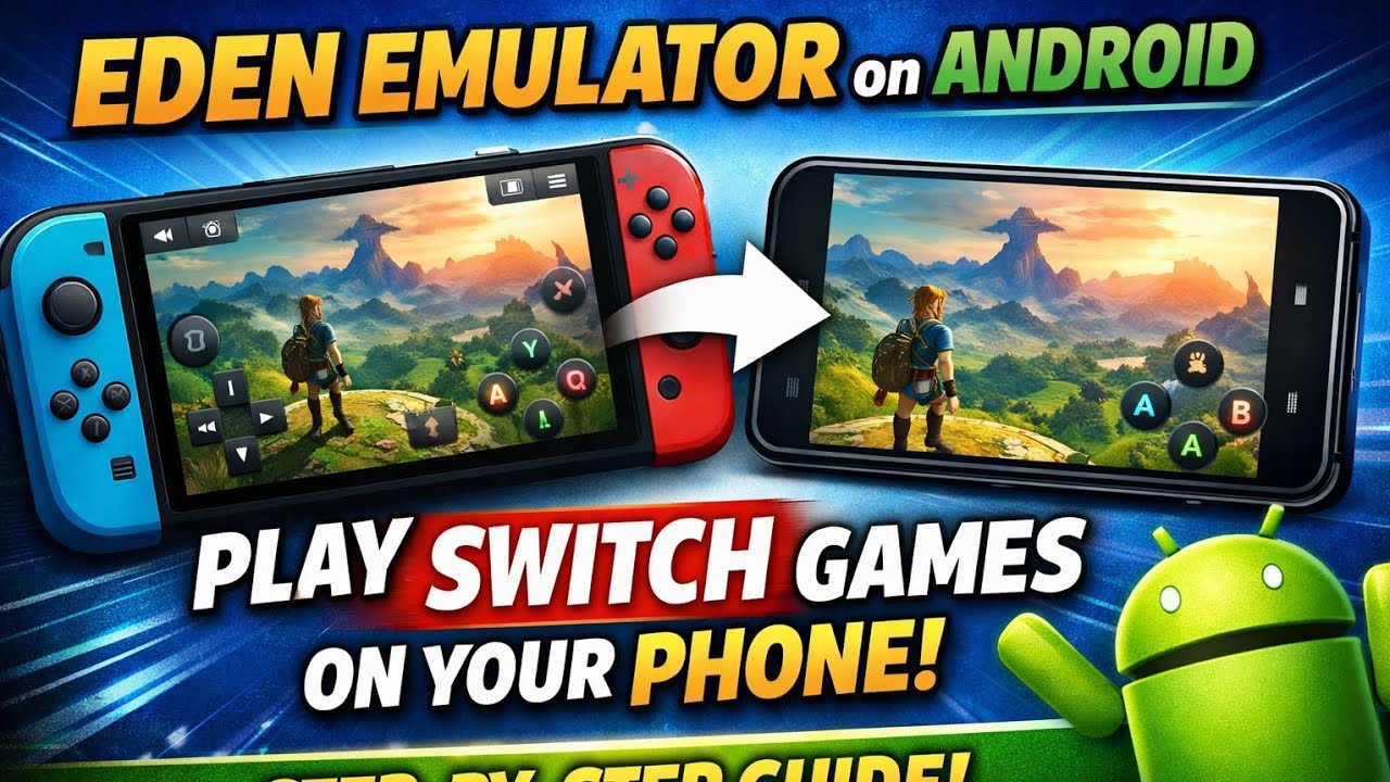 Eden Emulator on Android: How to Play Nintendo Switch Games on Your ...