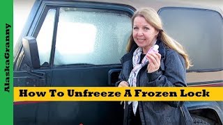 How To Unfreeze A Frozen Car Door Lock- Fix My Jeep - How To Unfreeze a Car Door Lock In Winter