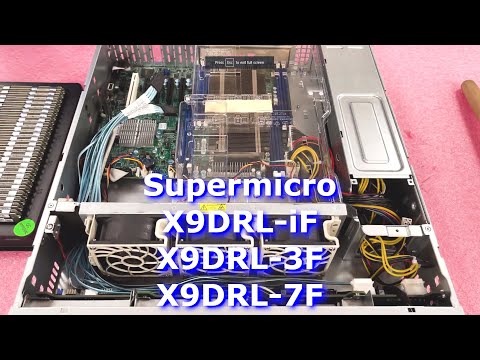 Supermicro X9DRL-iF, X9DRL-EF, X9DRL-3F & X9DRL-7F Motherboard Review | CSE-825 DDR3 Memory Tips