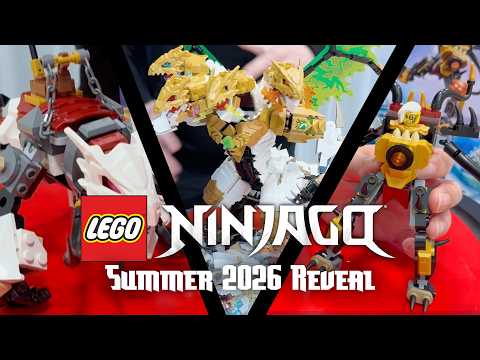 YouTube thumbnail: LEGO Ninjago Summer 2026 REVEALED