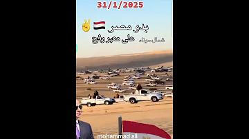 بدو مصر بشمال سيناء علي معبر رفح ورسالة لكل الطامعين مصر السيسي الجيش سيناء المخابرات اكسبلور 