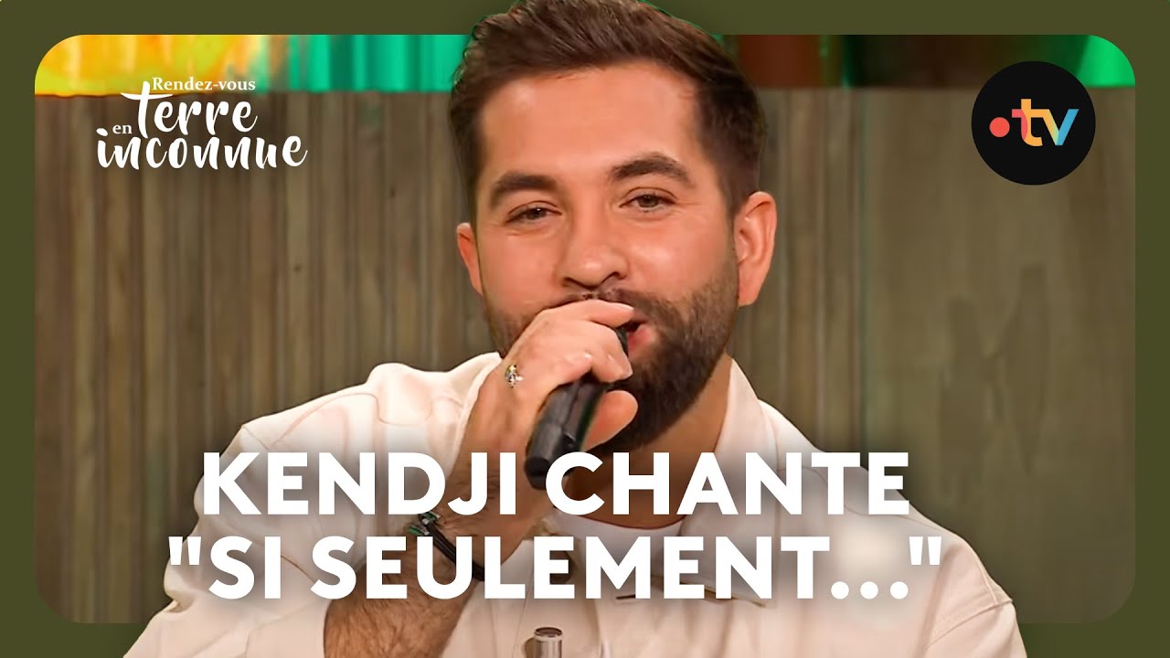 Live! Kendji Girac chante son tube 