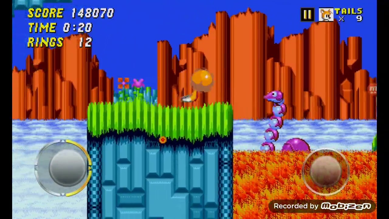 Jogando SONIC 2 com o tails.   Part 4