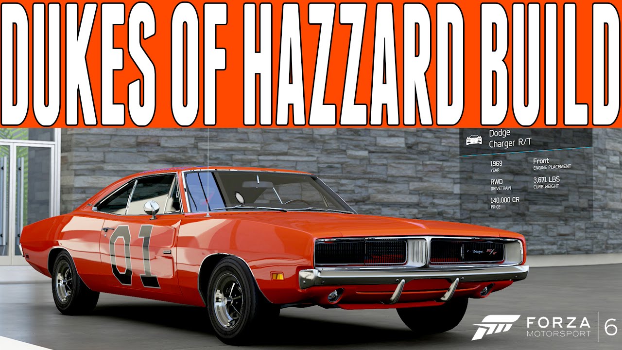 Forza 6 Car Build : Dukes of Hazzard Dodge Charger 