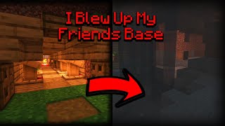 Why I Blew Up My Friends Base on this Origins SMP!