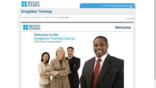 How to login British Council Invigilator Training in pakistan youtube