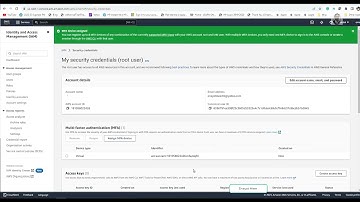 Set AWS Account MFA