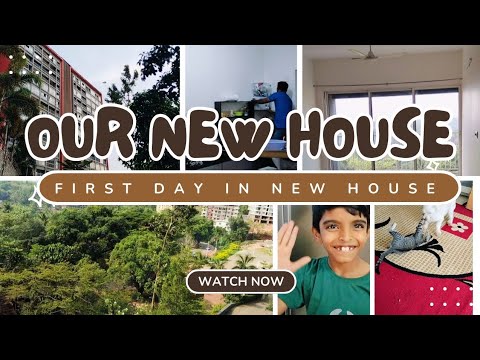 Finally shifted to our new house - YouTube