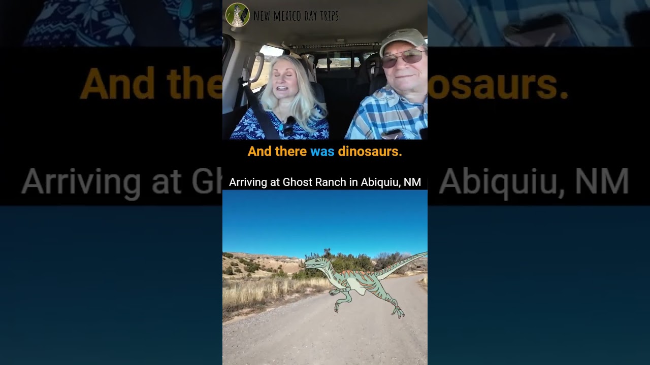 Arriving at Ghost Ranch