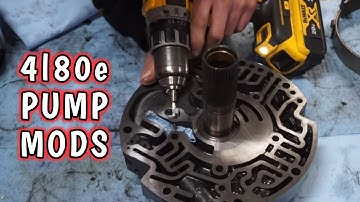4l80e Pump Modifications Jakes D3 Trans Brake | 4l80e Build