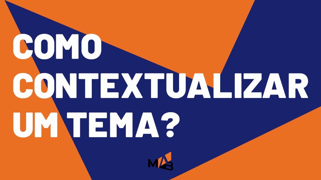Como contextualizar um tema? YouTube Como contextualizar um tema? YouTube