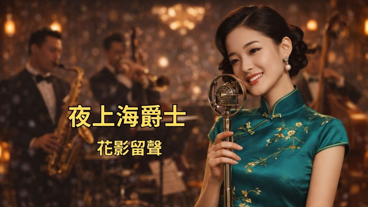 夜上海 Jazz｜花影留聲｜1940s–1950s Old Shanghai Jazz｜Vintage Chinese Jazz