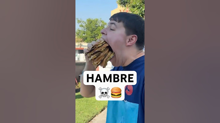 Puede COMER una GIGANTE HAMBURGUESA #nosabias #sabias #increible
