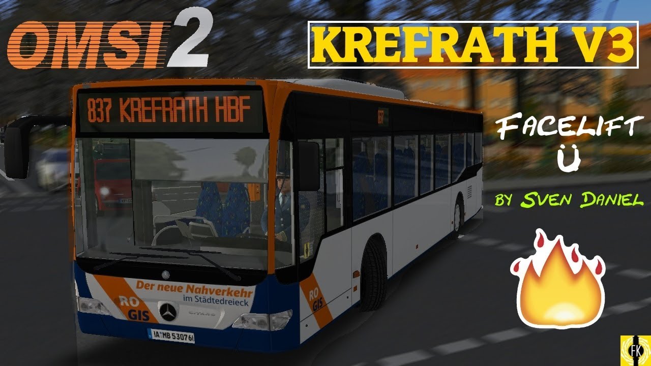 OMSI 2 [60 FPS] - Neuer FACELIFT Ü im Test in KREFRATH - Let's Play Omsi 2 [#454]