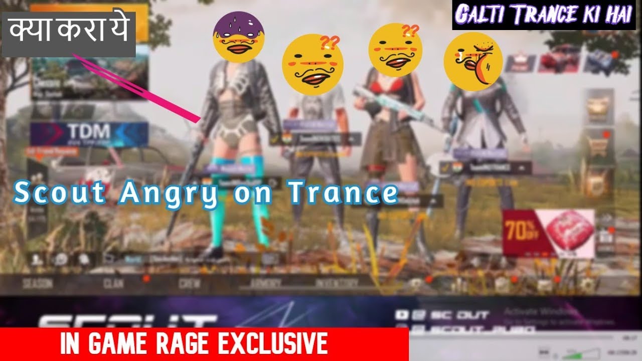 SCOUT VS TeamIND TRANCE CONTROVERSY SaB TRANCE ki Galti hai