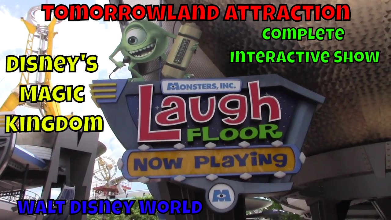 Monsters, Inc. Laugh Floor - Information - Tomorrowland - Ride Vine