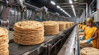 Inside a Modern Chapati Factory: How Millions of India’s Iconic Flatbreads Are Made Automatically