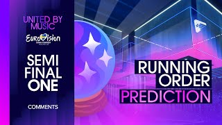 Eurovision 2024: Running Order Prediction (Semi Final 1)