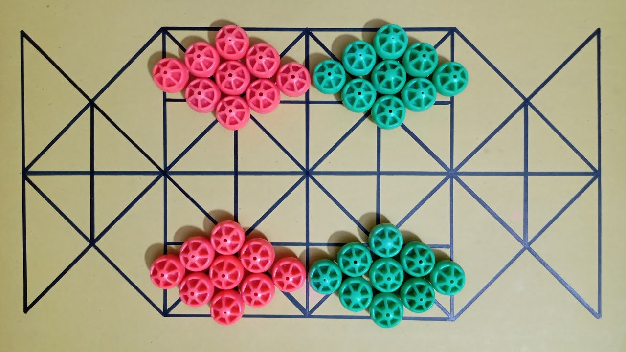 Bead 🧿 18 game challenge accepted || #16beadsgame #boardgames #games