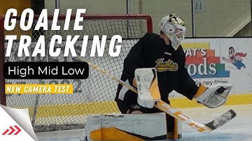 Goalie Tracking Drills: High Mid Low