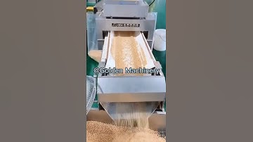 Peanut chopping machine in operation #roastedpeamuts #dicing machine #peanuts chopper