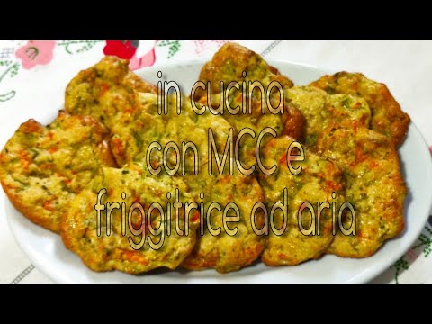 FRIGGITRICE AD ARIA - FRITTELLE CON FIORI DI ZUCCA