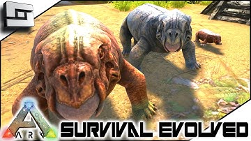 ARK: Survival Evolved - LYSTROSAURUS TAMING ANS BABIES! S3E103 ( Gameplay )