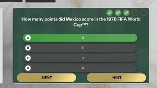 How many points did Mexico score in the 1978 FIFA World Cup™?