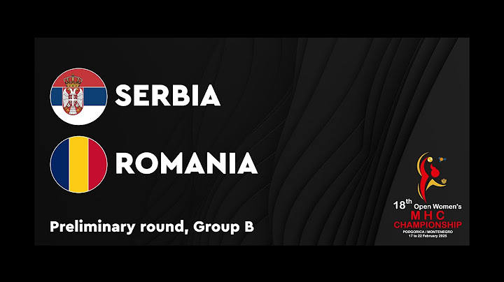 Mediterranean Handball Championships 2025: Serbia - Romania