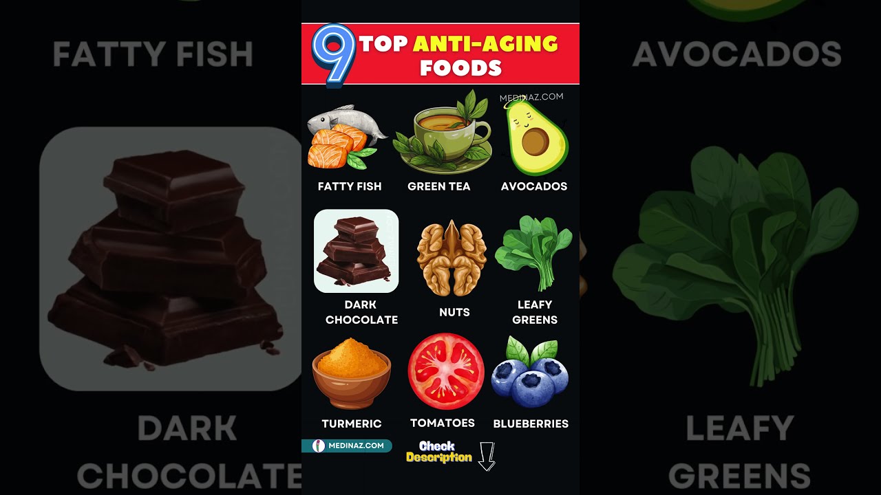 Foods That Slow Aging Naturally Best Anti Diet For Skin Longevity 