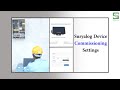 Suryalog device commissioning settings