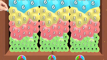 Relaxing & Satisfying Mobile Game Melty Bubble - jelly 2048 ball Gameplay walkthrough part 3