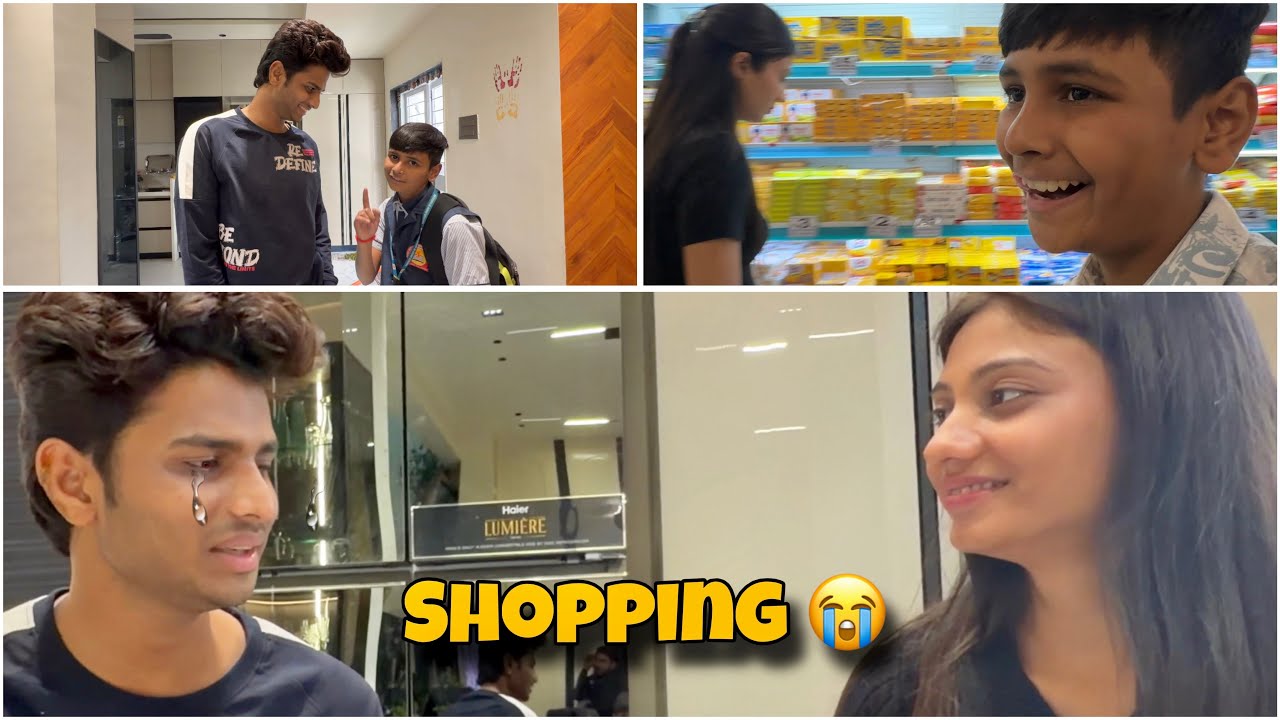 Aarohi ne keli khup shopping 😍 Aani Harshad cha school Experience after Shifting 😁 #shopping 