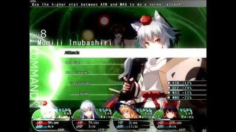 Labyrinth of Touhou 2 - 2F Bosses