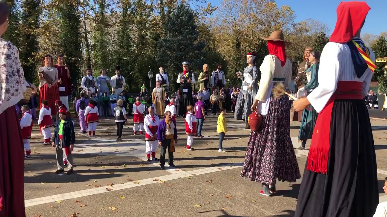 Ball de la XIIa Trobada Comarcal de La Selva a Riudarenes 2019