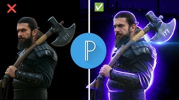 You Don’t Need Photoshop! Create Glow Effect in PixelLab 🔥