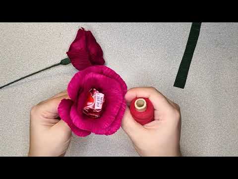 Video: Cum Se Face Un Buchet De Trandafiri Din Bomboane