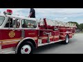 North Carolina Transportation Museum Fire Truck Show Parade