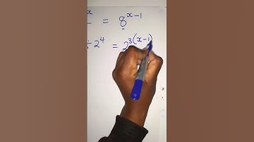 Have you ever tried to solve such an Exponential Equation #math #calculus #exponential equations