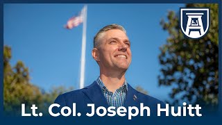 Lt. Col. Joseph Huitt’s winding path to AU | My Augusta University Story Email Augusta Edu