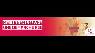 Les Webinaires De Lanap Dd - Mettre En Œuvre Une Démarche Rse