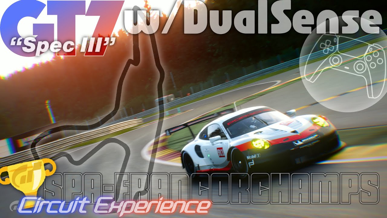 GT7 Spec III CE w/DualSense, Spa-Francorchamps, GOLD