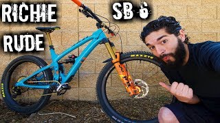 Did I just Ride Richie Rude's Yeti SB6? | Yeti SB6 Team Build | Yeti SB6  Mountain Bike Review | SB6 - YouTube