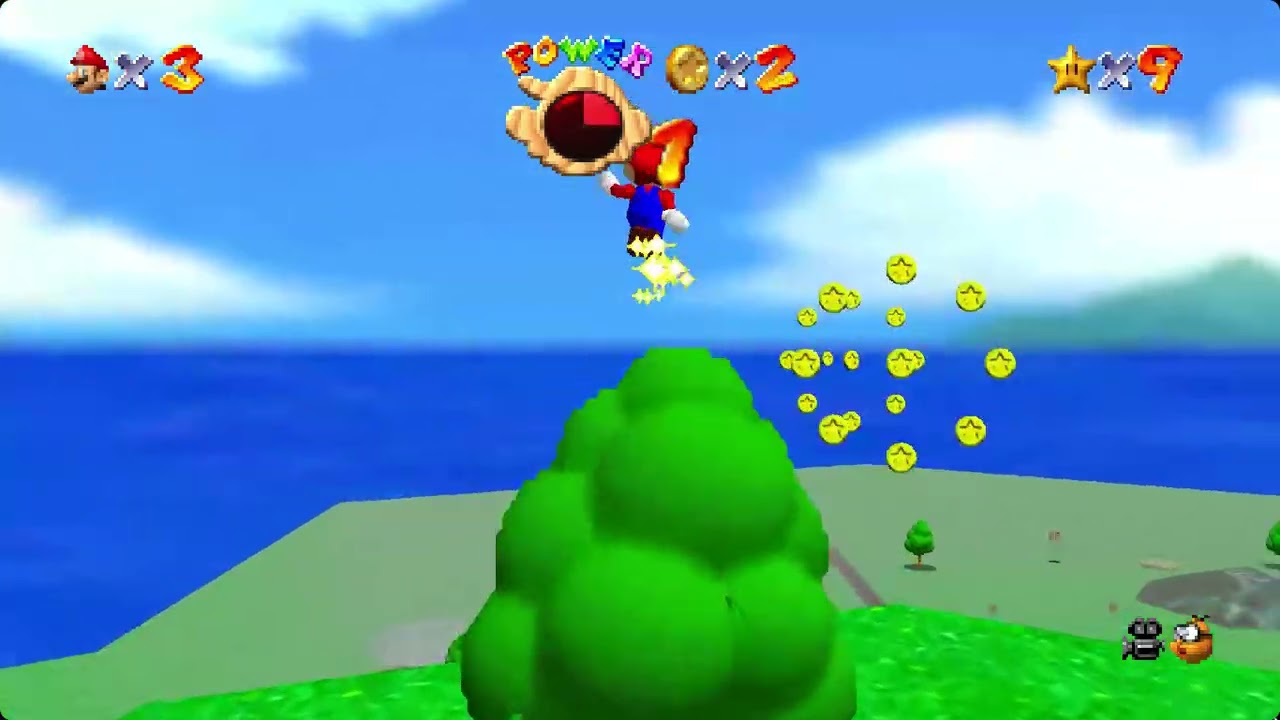 SMG10 episode: mario goofs around again