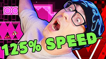 Recompleting MY MILESTONE DEMONS at 125% SPEED // Geometry Dash [Clubstep, Nine Circles]