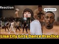 LISA (BLACKPINK) - City Girls Dance Practice Mirrored (REACTION) How did she just do that ??🙏🏽